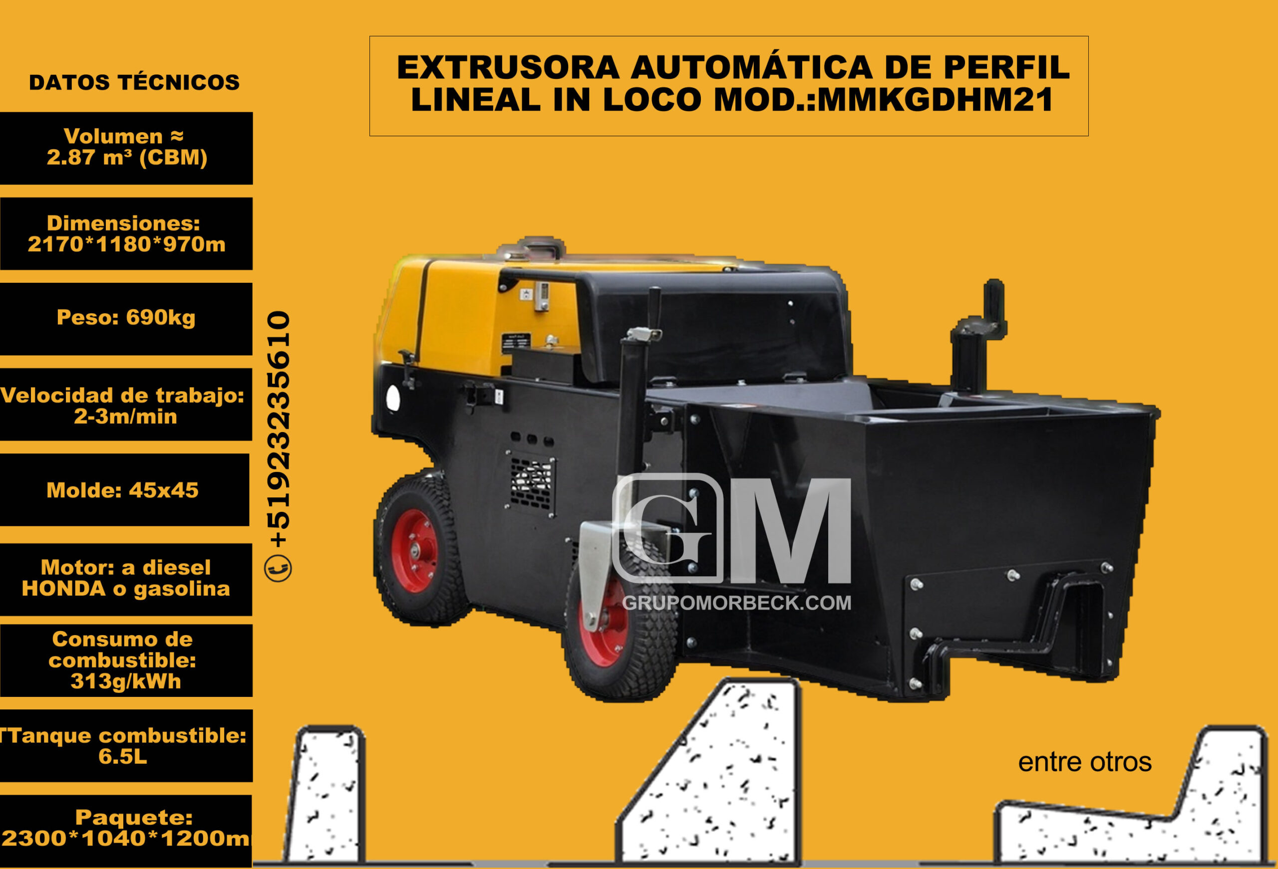 ¡Optimiza tu producción con nuestra Extrusora Lineal!