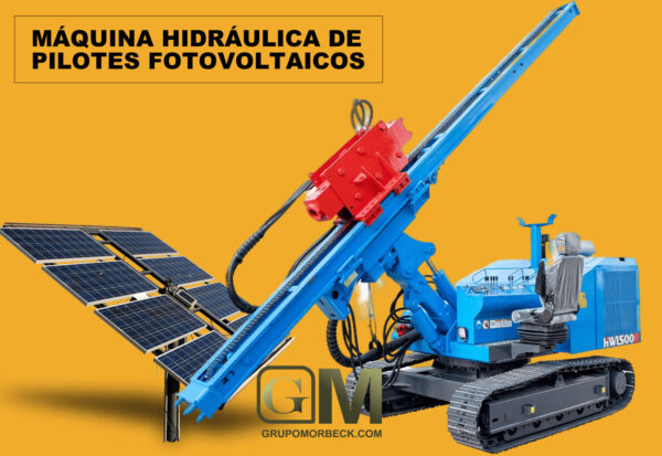 Potencia tu Proyecto Solar con Nuestras Máquinas de Pilotes Fotovoltaicos