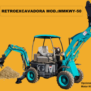 retroexcavadora sin cabina