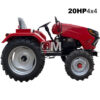 Mini Tractor Agrícola 20HP 4x2. Máxima eficiencia para tu campo. Compacto, potente y versátil. ¡Optimiza tu trabajo!
